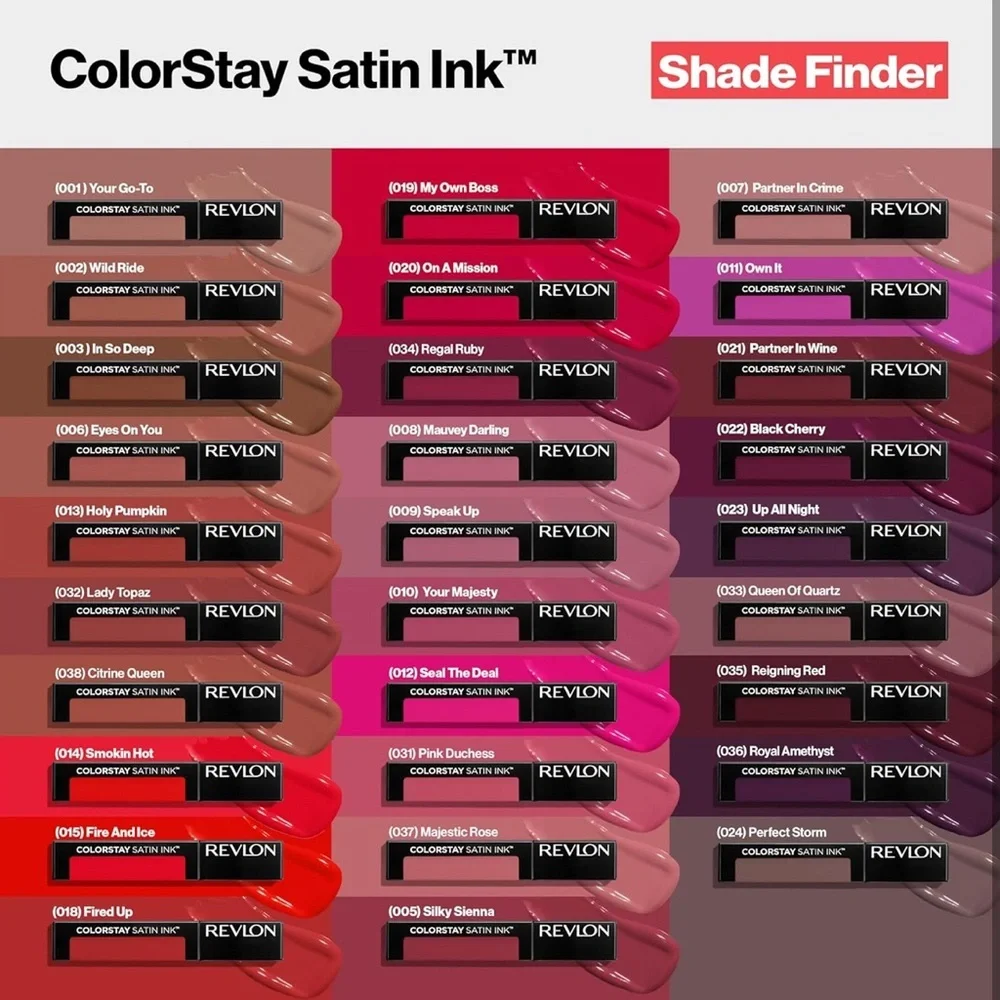 Revlon ColorStay Satin Ink Liquid Lipstick Sealed ~ Choose Your Shade.‎